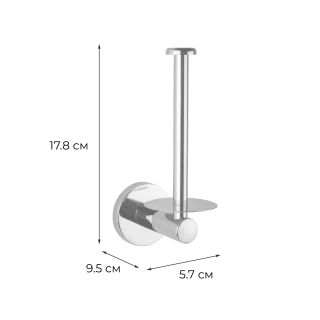 Держатель запасного рулона хром  Fixsen Comfort (FX-85010B)